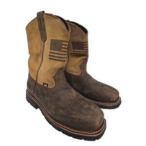 Thorogood Men's 11" Composite Toe WP Western Wellington U.S.A. 804-4338 11D